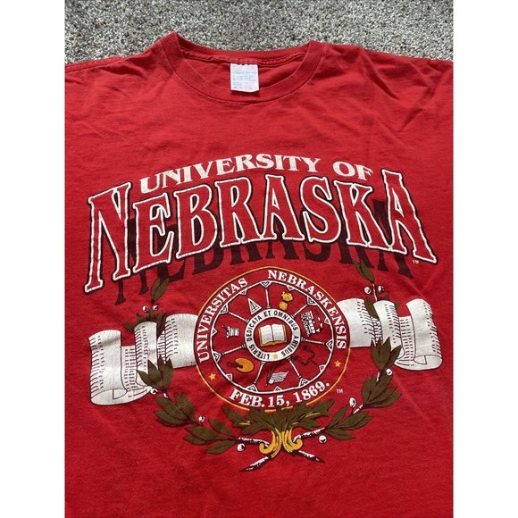 Vintage 90’s Men’s XL University of Nebraska Cornhuskers Huskers T-Shirt - Picture 5 of 6